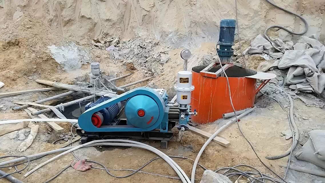 加茂镇顶管注浆