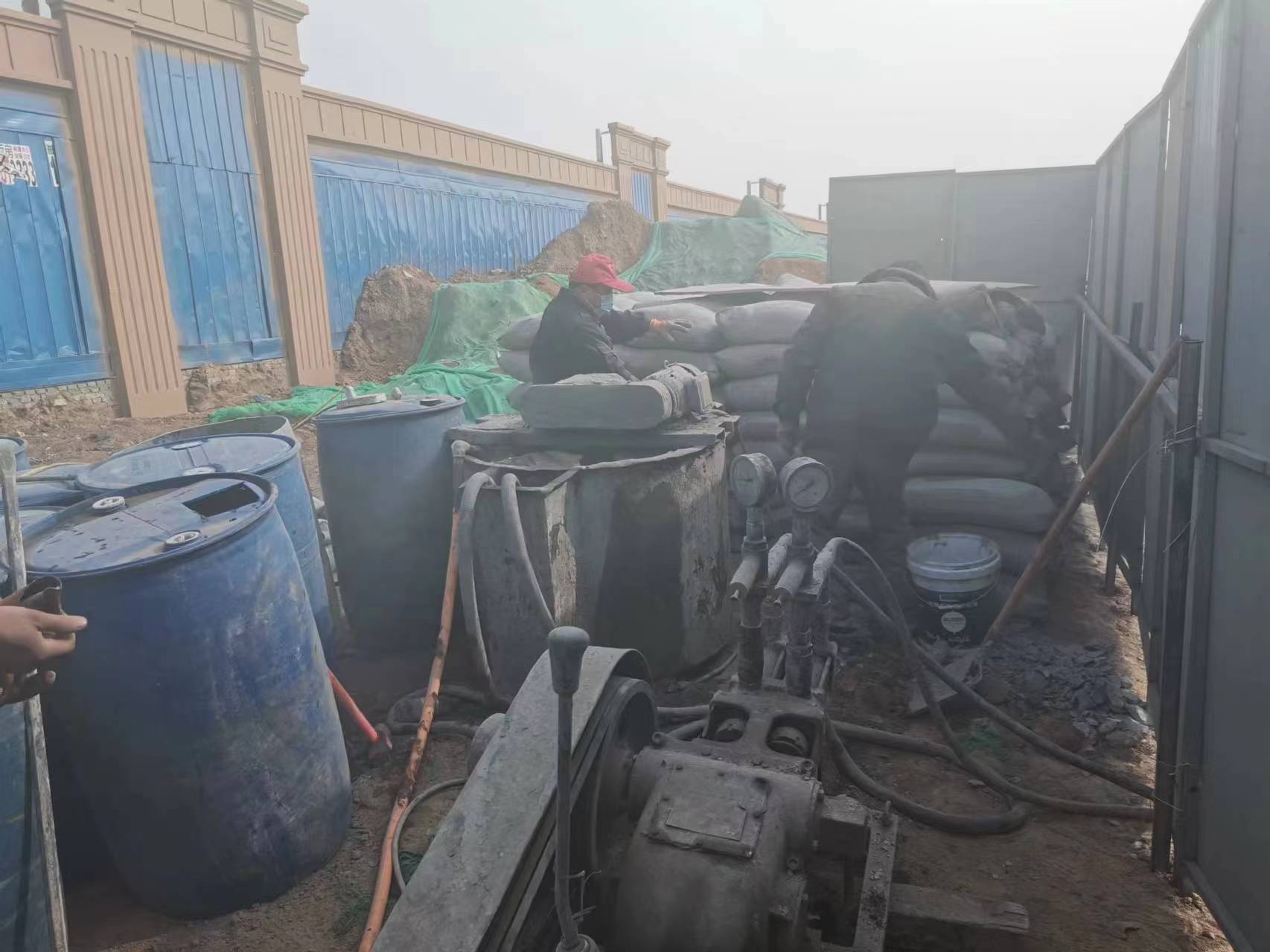 加茂镇房屋下沉注浆